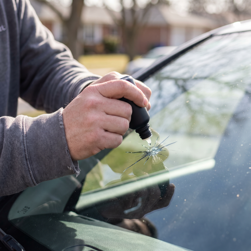 ALLSOP GlassFix — Windshield Chip & Crack Repair Kit