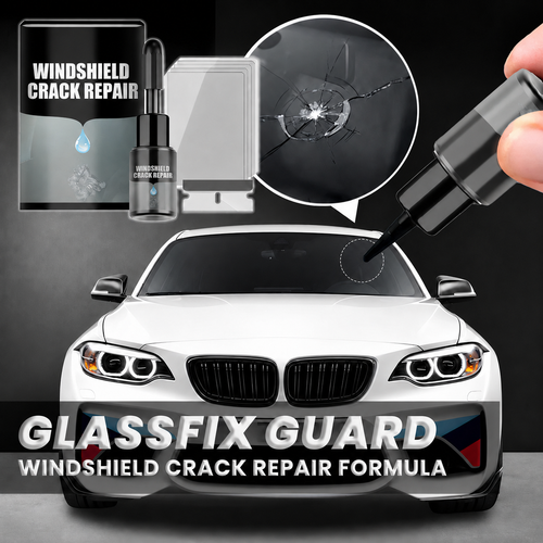 ALLSOP GlassFix — Windshield Chip & Crack Repair Kit