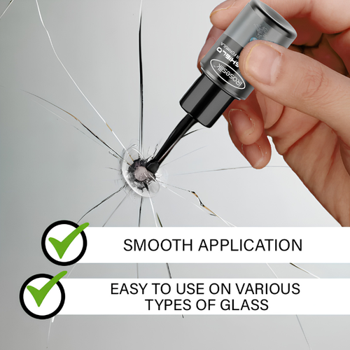 ALLSOP GlassFix — Windshield Chip & Crack Repair Kit